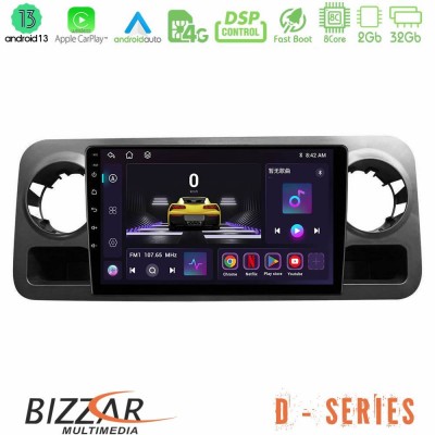 Bizzar D Series Mercedes Sprinter W907 8Core Android13 2+32GB Navigation Multimedia Tablet 10