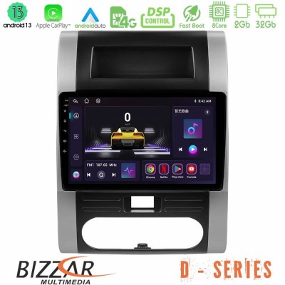 Bizzar D Series Nissan X-Trail T31 8core Android13 2+32GB Navigation Multimedia Tablet 10