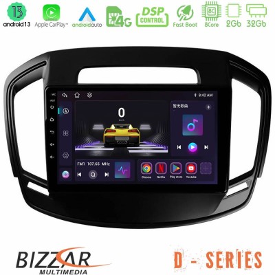 Bizzar D Series Opel Insignia 2014-2017 8core Android13 2+32GB Navigation Multimedia Tablet 9