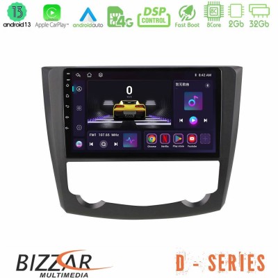Bizzar D Series Renault Kadjar 8core Android13 2+32GB Navigation Multimedia Tablet 9