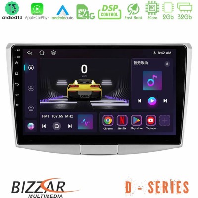 Bizzar D Series VW Passat 8core Android13 2+32GB Navigation Multimedia Tablet 10