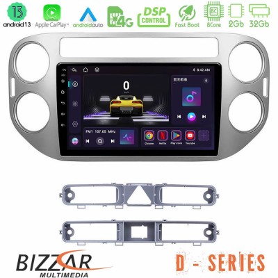 Bizzar D Series VW Tiguan 8core Android13 2+32GB Navigation Multimedia Tablet 9