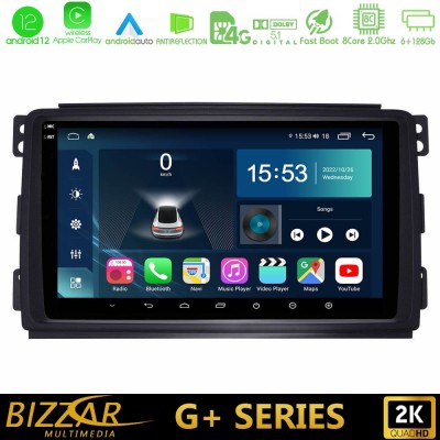 Bizzar G+ Series Smart 451 8core Android12 6+128GB Navigation Multimedia Tablet 9