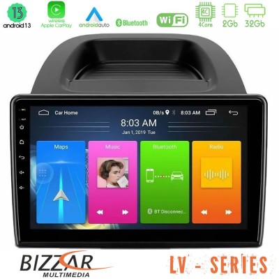 Bizzar LV Series Ford Ecosport 2018-2020 4core Android 13 2+32GB Navigation Multimedia Tablet 10