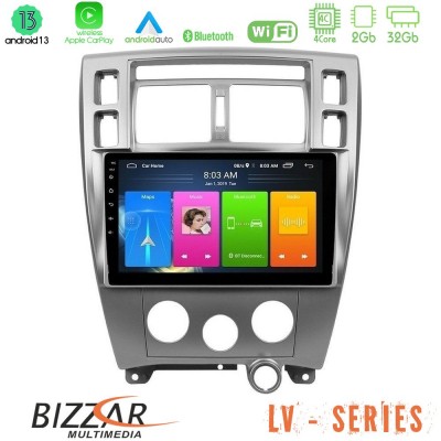 Bizzar LV Series Hyundai Tucson 4Core Android 13 2+32GB Navigation Multimedia Tablet 10