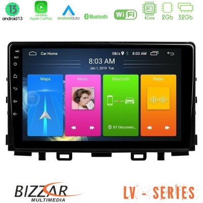 Bizzar LV Series Kia Stonic 4Core Android 13 2+32GB Navigation Multimedia Tablet 9