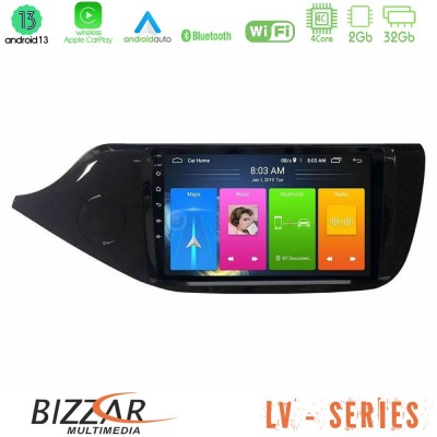 Bizzar LV Series Kia Ceed 2013-2017 4core Android 13 2+32GB Navigation Multimedia Tablet 9″