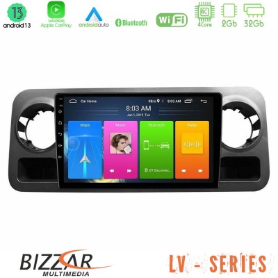Bizzar LV Series Mercedes Sprinter W907 4Core Android 13 2+32GB Navigation Multimedia Tablet 10