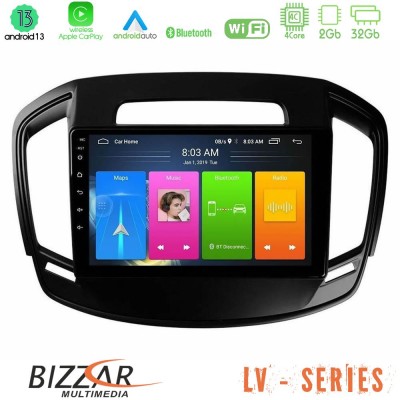 Bizzar LV Series Opel Insignia 2014-2017 4core Android 13 2+32GB Navigation Multimedia Tablet 9