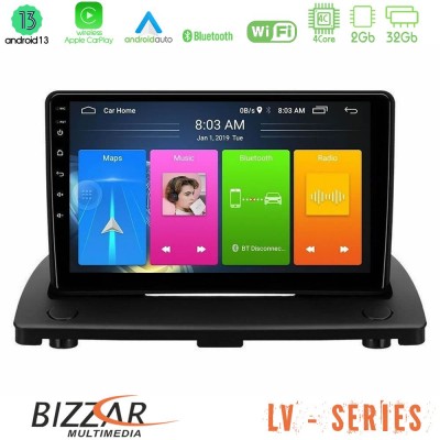 Bizzar LV Series Volvo XC90 2006-2014 4Core Android 13 2+32GB Navigation Multimedia Tablet 9