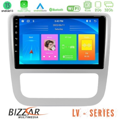 Bizzar LV Series VW Scirocco 2008-2014 4Core Android 13 2+32GB Navigation Multimedia Tablet 9