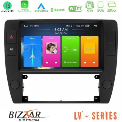 Bizzar LV Series VW Passat B5 2001-2005 4core Android 13 2+32GB Navigation Multimedia Tablet 9