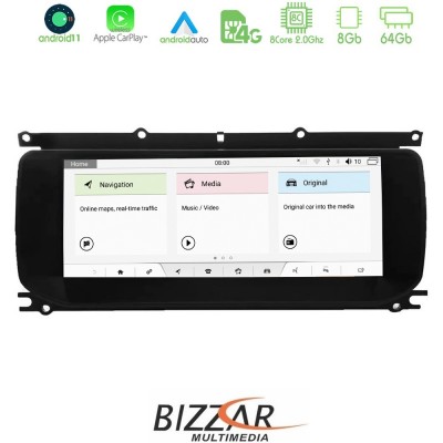 Bizzar OEM Range Rover Evoque 2011-2015 8core Android11 (8+64GB) Navigation Multimedia 10.25