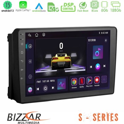 Bizzar S Series Ford 2007-> 8core Android13 6+128GB Navigation Multimedia Tablet 9