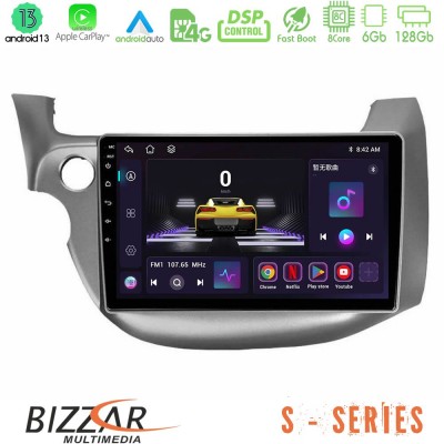 Bizzar S Series Honda Jazz 2009-2013 8core Android13 6+128GB Navigation Multimedia Tablet 10