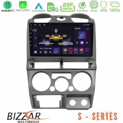 Bizzar S Series Isuzu D-Max 2007-2011 8core Android13 6+128GB Navigation Multimedia Tablet 9