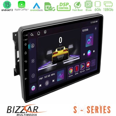 Bizzar S Series Chrysler / Dodge / Jeep 8core Android13 6+128GB Navigation Multimedia Tablet 10