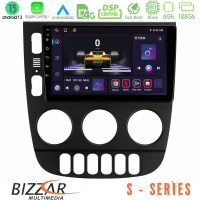 Bizzar S Series Mercedes ML Class 1998-2005 8Core Android13 6+128GB Navigation Multimedia Tablet 9