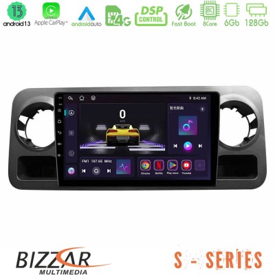 Bizzar S Series Mercedes Sprinter W907 8Core Android13 6+128GB Navigation Multimedia Tablet 10