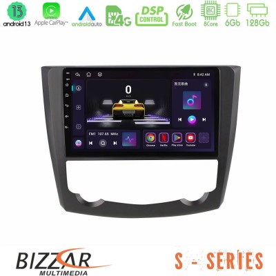 Bizzar S Series Renault Kadjar 8core Android13 6+128GB Navigation Multimedia Tablet 9