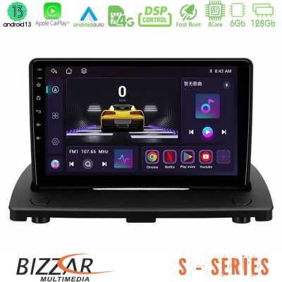 Bizzar S Series Volvo XC90 2006-2014 8Core Android13 6+128GB Navigation Multimedia Tablet 9