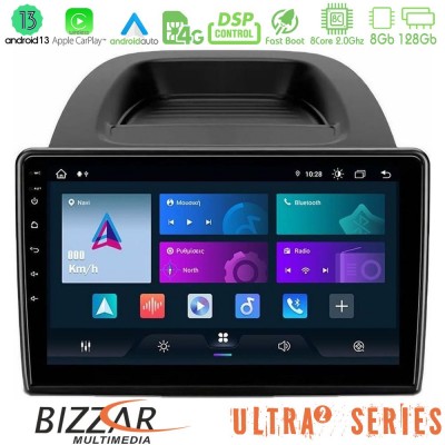 Bizzar ULTRA Series Ford Ecosport 2018-2020 8core Android13 8+128GB Navigation Multimedia Tablet 10