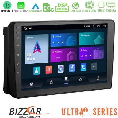 Bizzar ULTRA Series Ford 2007-> 8core Android13 8+128GB Navigation Multimedia Tablet 9