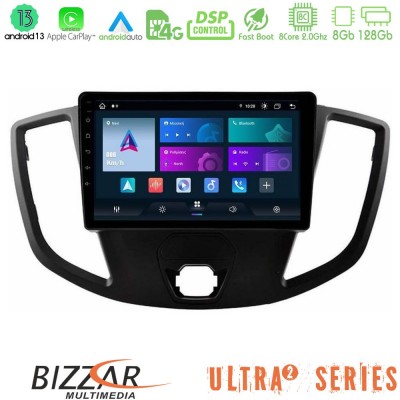 Bizzar Ultra Series Ford Transit 2014-> 8core Android13 8+128GB Navigation Multimedia Tablet 9