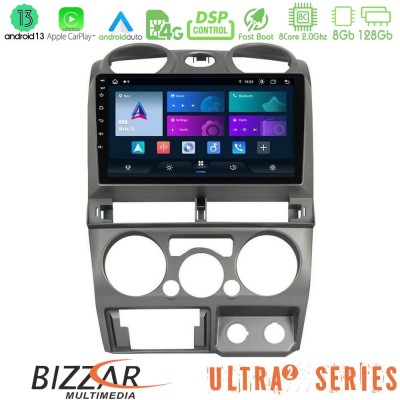 Bizzar Ultra Series Isuzu D-Max 2007-2011 8core Android13 8+128GB Navigation Multimedia Tablet 9