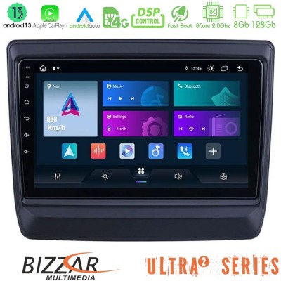 Bizzar Ultra Series Isuzu D-MAX 2020-2023 8core Android13 8+128GB Navigation Multimedia Tablet 9