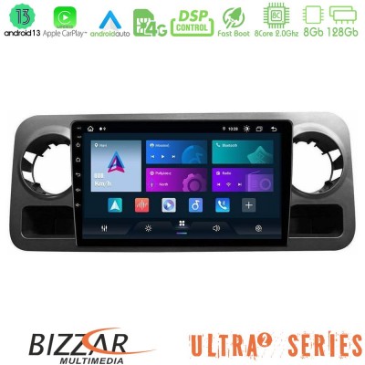 Bizzar Ultra Series Mercedes Sprinter W907 8Core Android13 8+128GB Navigation Multimedia Tablet 10