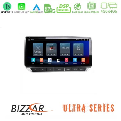 Bizzar Ultra Series Nissan Juke 2020-2023 Android13 4+64GB 8Core Multimedia Station