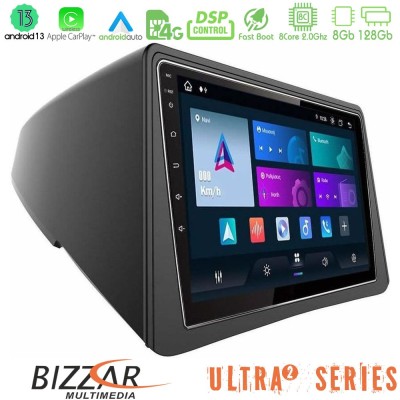 Bizzar Ultra Series Opel Mokka 8core Android13 8+128GB Navigation Multimedia Tablet 9