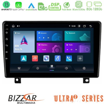 Bizzar Ultra Series Opel Astra H 8Core Android13 8+128GB Navigation Multimedia Tablet 9