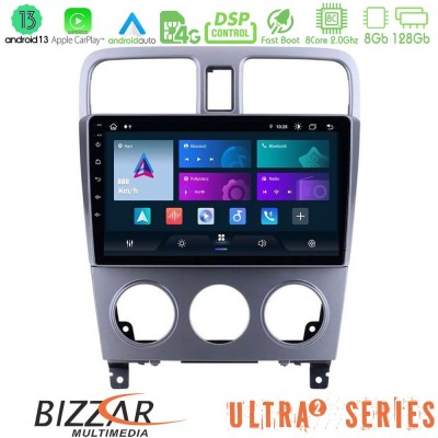 Bizzar Ultra Series Subaru Forester 2003-2007 8core Android13 8+128GB Navigation Multimedia Tablet 9