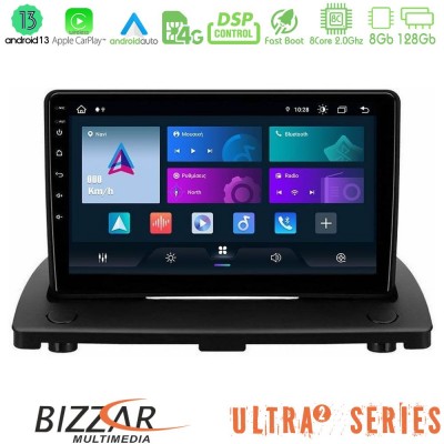 Bizzar Ultra Series Volvo XC90 2006-2014 8Core Android13 8+128GB Navigation Multimedia Tablet 9