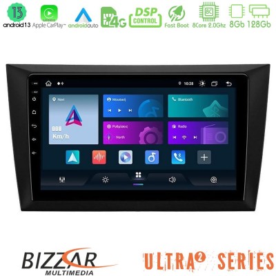 Bizzar Ultra Series Vw Golf 6 8core Android13 8+128GB Navigation Multimedia Tablet 9