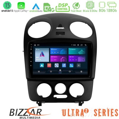 Bizzar Ultra Series VW Beetle 8core Android13 8+128GB Navigation Multimedia Tablet 9