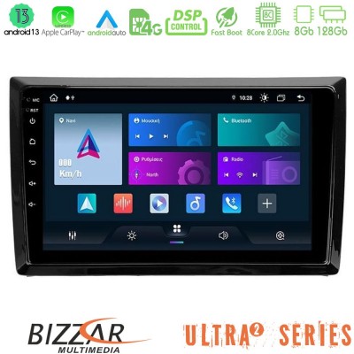 Bizzar Ultra Series VW Beetle 8core Android13 8+128GB Navigation Multimedia Tablet 9