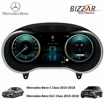 Mercedes C/GLC Class W205/X253 2015-2018 Digital LCD Instrument Cluster 12.3
