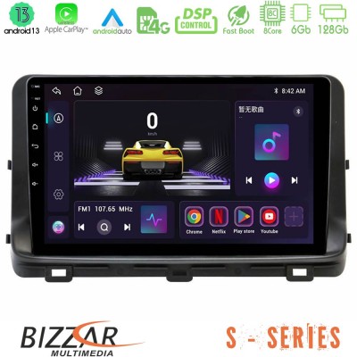 Bizzar S Series Kia Ceed 2018-2023 8Core Android13 6+128GB Navigation Multimedia Tablet 9