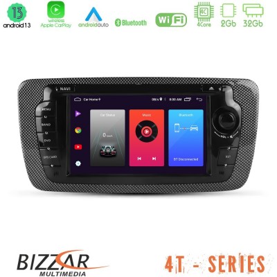 Bizzar OEM Seat Ibiza 2008-2012 4core Android13 2+32GB Navigation Multimedia Deckless 7
