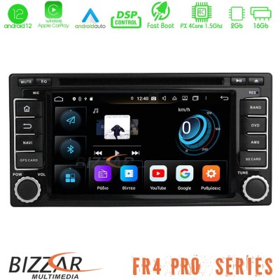 Bizzar FR4 Pro Series Subaru Forester/Impreza Android 12 4core (2+16GB) Multimedia Station
