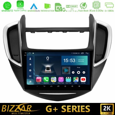 Bizzar G+ Series Chevrolet Trax 2013-2020 8core Android12 6+128GB Navigation Multimedia Tablet 9