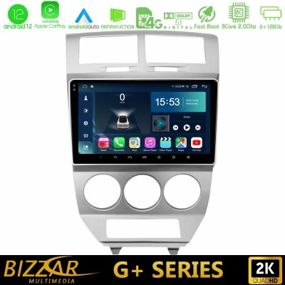 Bizzar G+ Series Dodge Caliber 2006-2011 8core Android12 6+128GB Navigation Multimedia Tablet 10