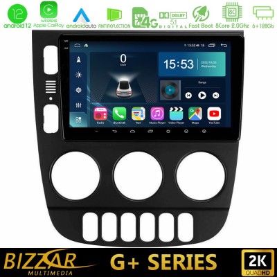 Bizzar G+ Series Mercedes ML Class 1998-2005 8Core Android12 6+128GB Navigation Multimedia Tablet 9