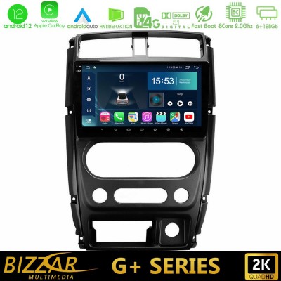Bizzar G+ Series Suzuki Jimny 2007-2017 8core Android12 6+128GB Navigation Multimedia Tablet 9