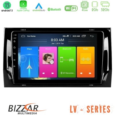 Bizzar LV Series Skoda Kodiaq 2017-> 4Core Android 13 2+32GB Navigation Multimedia Tablet 10