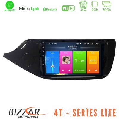 Bizzar 4T Series Kia Ceed 2013-2017 4core Android12 2+32GB Navigation Multimedia Tablet 9″