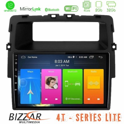 Bizzar 4T Series Renault/Nissan/Opel 4core Android12 2+32GB Navigation Multimedia Tablet 10″